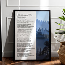 Load image into Gallery viewer, The Thousandth Man Poem By Rudyard Kipling Best Man Gift, Best Friend Present, Framed &amp; Unframed Options
