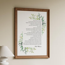 Load image into Gallery viewer, Scaffolding Poem by Seamus Heaney - Irish Poetry Poster Print Framed And Unframed Options
