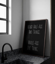 Load image into Gallery viewer, Ron Swanson Quote Print: Parks and Rec Poster
