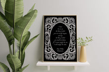 Load image into Gallery viewer, Mary Shelley Frankenstein Poster: Book Lover Gift, Bookshelf Decor
