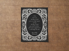 Load image into Gallery viewer, Mary Shelley Frankenstein Poster: Book Lover Gift, Bookshelf Decor
