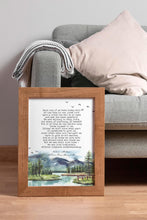 Load image into Gallery viewer, A River Runs Through It Norman Maclean Poster Quote Print Watercolor Mountain River Poster
