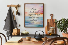 Load image into Gallery viewer, Les Misérables, Les Mis Quote "Even the Darkest Night Will End"
