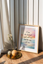 Load image into Gallery viewer, Les Misérables, Les Mis Quote "Even the Darkest Night Will End"
