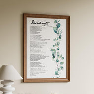Desiderata print Poem By Max Ehrmann