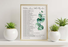 Load image into Gallery viewer, Children Learn What They Live Dorothy Law Nolte Wall Art Poster Print - New Parents Gift - Physical Print Without Frame
