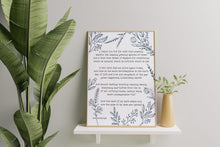 Load image into Gallery viewer, e.e cummings Poem i thank You God for most this amazing UNFRAMED
