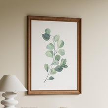 Load image into Gallery viewer, Eucalyptus Watercolour Print – Minimal Botanical Print
