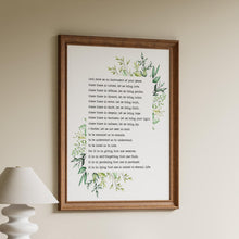 Load image into Gallery viewer, Prayer of Saint Francis Wall Art – Christian Faith Print – Peace Prayer Home Decor
