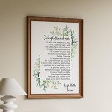Load image into Gallery viewer, Emerson To Laugh Often and Much Ralph Waldo Emerson Quote
