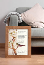 Load image into Gallery viewer, Emily Dickinson Poem Print: "Hope is the Thing with Feathers"
