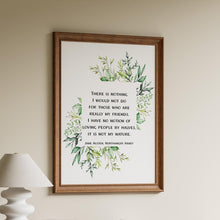 Load image into Gallery viewer, Jane Austen Northanger Abbey Book Lover Gift, Long Distance Friendship Gifts
