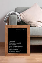 Load image into Gallery viewer, James Bond Poster Goldfinger Quote Print: Ian Fleming Wall Art
