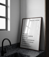 Load image into Gallery viewer, James Bond Poster Goldfinger Quote Print: Ian Fleming Wall Art
