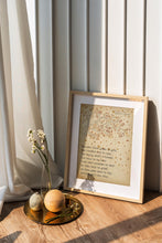 Load image into Gallery viewer, Robert Frost Poem Print Nothing Gold Can Stay
