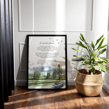 Load image into Gallery viewer, The Lake Isle of Innisfree by William Butler Yeats WB Yeats Poetry, Irish Wall Art Framed &amp; Unframed Options
