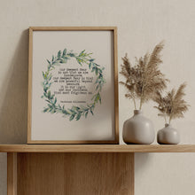 Load image into Gallery viewer, Marianne Williamson Quote Print: Our Deepest Fear
