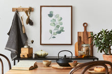 Load image into Gallery viewer, Eucalyptus Watercolour Print – Minimal Botanical Print
