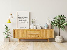 Load image into Gallery viewer, The Breakfast Club Movie Quote - We're all pretty bizarre. Some of us are just better at hiding it, that's all. Black and White Art Print
