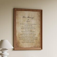 Load image into Gallery viewer, This Marriage Poem by Rumi: Wedding Poem Print, One Year Anniversary
