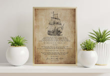 Load image into Gallery viewer, Celebration of Life Gone From My Sight Memorial Poem Print
