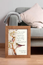 Load image into Gallery viewer, Jane Eyre Quote Print Charlotte Brontë Literary Wall Art, "I am no bird"
