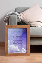 Load image into Gallery viewer, What If You Fly Quote Print – Erin Hanson Poem Wall Art
