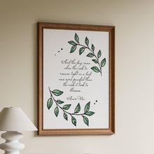 Load image into Gallery viewer, Anaïs Nin Quote Print: "And the day came..."
