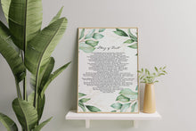 Load image into Gallery viewer, Litany of Trust Poster Print Catholic Prayer for Trust Catholic Wall Art - Framed &amp; Unframed Options
