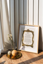Load image into Gallery viewer, Sylvia Plath 'Mirror' Poem Print: Home Library Decor
