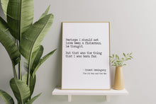 Load image into Gallery viewer, The Old Man And The Sea Ernest Hemingway Fishing Quote "The thing that I was born for" Fishing Gifts Framed &amp; Unframed Options

