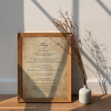 Load image into Gallery viewer, Kahlil Gibran Fear Poem Print Inspirational Wall Art
