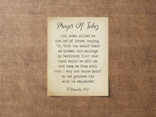 Load image into Gallery viewer, Prayer Of Jabez 1 Chronicles 4:10 1 Chronicles 4 verse 10 prayer print - UNFRAMED
