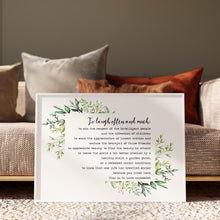 Load image into Gallery viewer, To Laugh Often and Much Ralph Waldo Emerson Success Quote Print
