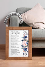 Load image into Gallery viewer, Children Learn What They Live Poem - New Parents Gift - Baby Shower Gift, Nursery Wall Art
