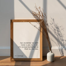 Load image into Gallery viewer, Maggie and Milly and Molly and May E.E. Cummings Poem Art Print Home Decor poetry wall art Framed &amp; Unframed Options
