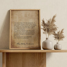 Load image into Gallery viewer, Mary Shelley Frankenstein Poster: Book Lover Gift, Library Decor
