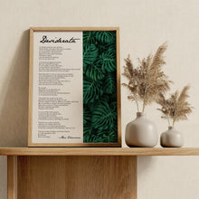 Load image into Gallery viewer, Desiderata Poem Print - Library Decor, Bookish Wall Art
