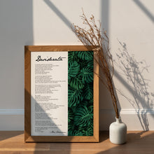 Load image into Gallery viewer, Desiderata Poem Print - Library Decor, Bookish Wall Art
