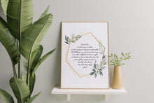Load image into Gallery viewer, Divine Mercy Prayer Print: Catholic Art
