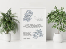 Load image into Gallery viewer, The Rose That Grew from Concrete Tupac Shakur Poem Print Inspirational Poetry Poster Print - Physical Art Print Without Frame
