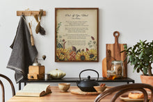 Load image into Gallery viewer, Dust If You Must Poem Print Rose Milligan Funny Quote Poster
