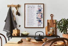 Load image into Gallery viewer, Children Learn What They Live Poem - New Parents Gift - Baby Shower Gift, Nursery Wall Art
