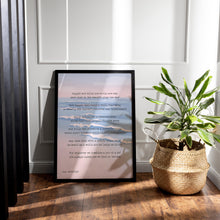 Load image into Gallery viewer, Maggie and Milly and Molly and May Poem E.E. Cummings Framed &amp; Unframed Options
