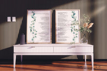 Load image into Gallery viewer, T. S. Eliot Poem The Love Song of J. Alfred Prufrock Set of 2
