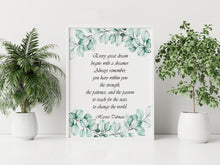 Load image into Gallery viewer, Harriet Tubman Quote Print – Strength, Patience, Passion
