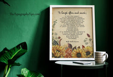 Load image into Gallery viewer, To Laugh Often and Much Emerson Ralph Waldo Emerson Quote This is to have succeeded - Print for library decor UNFRAMED

