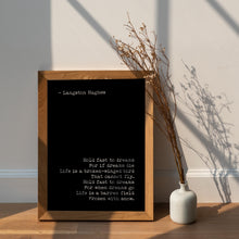Load image into Gallery viewer, Langston Hughes Dreams Poem Print: Unframed or Framed
