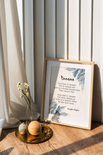 Load image into Gallery viewer, Dreams by Langston Hughes Poem Print Framed &amp; Unframed Options
