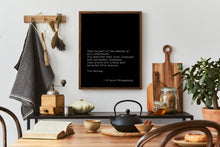 Load image into Gallery viewer, F Scott Fitzgerald Quote Print, "You Belong", Book Lover Gift
